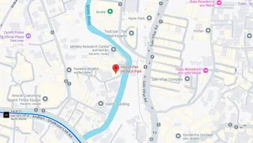 Location of Innov8 Pan Infotech 2 Co-Working space in Andheri East, Mumbai - Image 283122